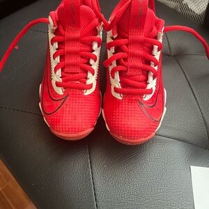 Nike Kids Vibrant Red Sneakers